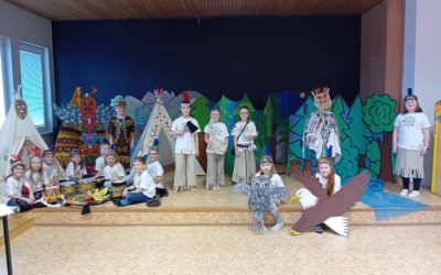 Divadelní představení školní družiny: Indiánské pohádky