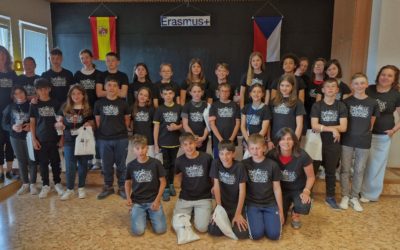 Španělští studenti z Enguery navštívili ZŠ 1. máje v rámci programu Erasmus+