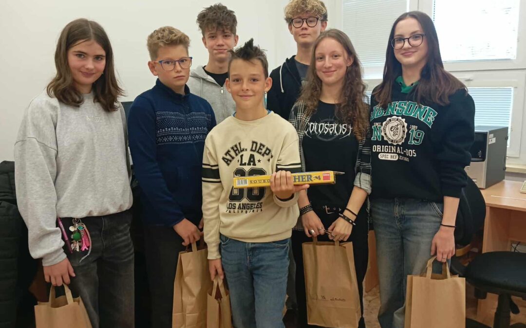 Úspěch našich žáků v soutěži v sudoku